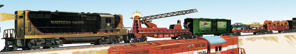 Lionel 6-38328 POSTWAR CELEBRATION PWC #1623W Northern Pacific LEGACY GP9 Freight Set (LOCO #2349) O SCALE NEW