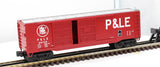 MTH Railking 30-74098 Pittsburgh & Lake Erie 40' Double Door Box Car O SCALE Like New