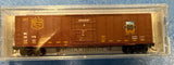 Micro Trains Wisconsin Central WC Boxcar #26173 Modern Couplers N Scale   Used WRONG