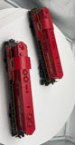 MTH 30-2432-1, 30-2432-3 U.S. Army GP-9 Diesel Engine Set (Set of 2) 1 pwd 1 nonpwd O Scale Like New