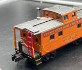 MTH PREMIER  15 Custom Weathered Chicago South Shore & South Bend Railroad Caboose Limited O SCALE WEATHERED AS IS Like New