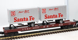 MTH Premier 20-98111 Santa Fe Flat Car O SCALE NEW