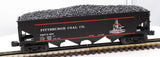 MTH Railking 30-75283 Pittsburgh Coal Company 4-Bay Hopper Car O SCALE Like New