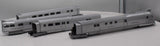 Con-Cor 001-008724 CHICAGO BURLINGTON & QUINCY Post WWII Pioneer Zephyr Diesel Train Set AND 0001-008723 4th Add On Car HO Scale Like New