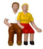 Lionel 1957210 Sitting Passenger Figures Bulk HO SCALE NEW