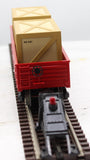 MTH 30-4207B Christmas Gondola w/2 Crates O SCALE Like New