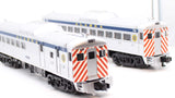 MTH Railking 30-2387-1 Alaska RDC Budd Car Set w/Proto-Sound 2.0 SCALE O SCALE Like New