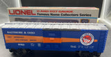 Lionel 6-9783 Baltimore & Ohio Time Saver Boxcar O SCALE NEW