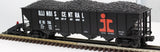 MTH Premier 20-97457 Illinois Central 4-Bay Hopper Car O SCALE Like New