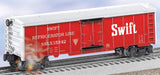Lionel 6-29831 Swift Conventional Reefer w/ lights ,smoke and sound O SCALE Like New