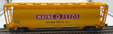 Atlas 6305-2 Wayne Feeds 3-Bay Cylindrical Hopper 3 RL O SCALE Like New