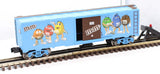 Menards 279-4599 M&MS Blue Box Car O-Gauge O Scale Like New
