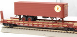S-HelperService, Inc. The Showcase Line 00182 PRR Flat Car and Trailer S SCALE Like New