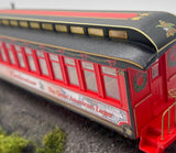 Bachmann BKOB5 Hawthorne Village/ Bradford Exchange Budweiser Passenger Car Great American Lager HO/ On30 Scale  Used Excellent No Box