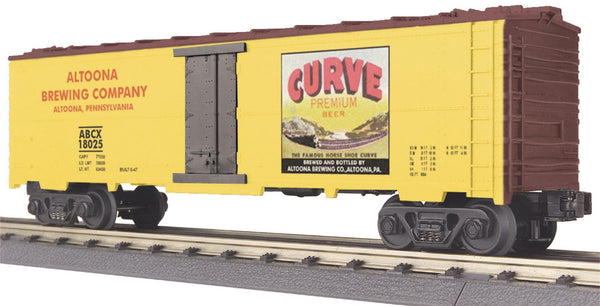 MTH Railking 30-7843 Altoona PA-- Curve Beer RailKing Modern Reefer Car O SCALE NEW