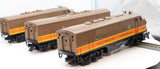 MTH Railking 30-2775-1 Illinois Central F-3 ABA Diesel Engine Set w/Proto-Sound 2.0 O SCALE NEW