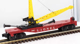 Lionel 6-6660 Boom Crane Car reproduction O SCALE Like New