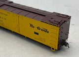 Blackstone Models b340804   Flying Grand Herald D&RGW #65 30' Refrigerator Car HOn3 Scale Like New
