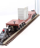 MTH 30-8302 ILLINOIS CENTRAL Die-Cast Dep. Center Flat Car RailKing O Scale Used Excellent