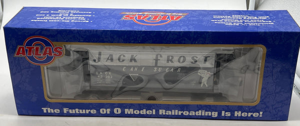 Atlas Jack Frost Covered Hopper GATX Airslide 42380 6356-2 3 rl O SCALE NEW
