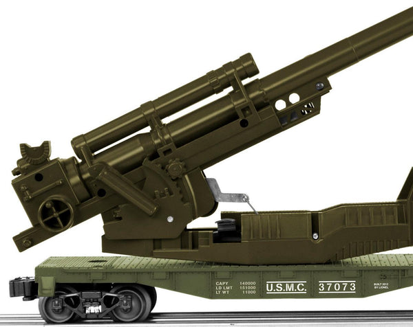 Lionel 6-37073 U.S.M.C. Cannon Car O SCALE NEW