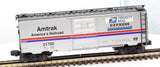 Weaver 21750 Amtrak USPS Priority Mail Car O SCALE Used Damaged Box