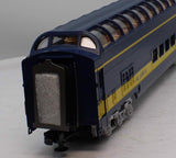 MTH 20-20452C 70'Streamlined Full Length Vista Dome Passenger Car O SCALE Like New