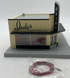 MTH Railking 30-90215 Isaly's Dairy Single Story Corner Store O SCALE Like New