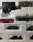 Bachmann Frontiersman 4-4-0 Steam Engine train set with 5 cars and E-Z Track N Scale Used Excellent Damaged Box