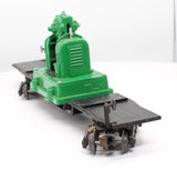 Lionel 6-36900 Diecast depressed flat Car W/Backshop O SCALE Used