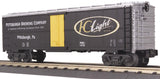 MTH Railking 30-7832 Iron City Beer 3 Reefer Car - Black O SCALE Like New