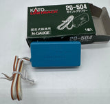 KATO 20-504 & 20-500 UNITRACK TRACK SWITCH AND POWER PIECE N SCALE NEW