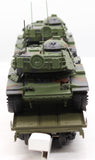 MTH Premier 20-92282C U.S. Army 60 Flat Car w/(2) M60 Tanks O SCALE Like New