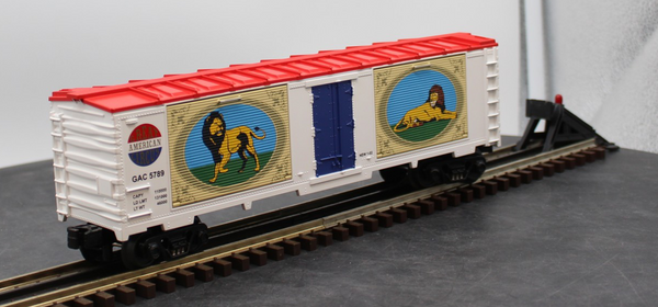 MTH 30-74059 RAIL KING Circus O Gauge RailKing 40' Window Box Car O SCALE Like New