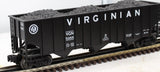 Lionel 6-17140 Virginian Hopper 6 Car Set O SCALE Like New