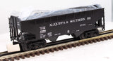 MTH Premier 20-97597 Aliquippa & Southern 2-Bay Offset Hopper Car O SCALE Like New