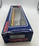Atlas 2002605-2 bulkhead flat car TTX Company w custom load 3 RL O Scale as is Used Damaged Box