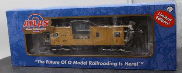 Atlas 3001262S TTX Extended Vision Caboose 100 3 RL Golden Spike Exclusive Limited Edition  O SCALE NEW