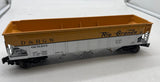 K-Line Classic k623-1493 Rio Grande 4-Bay Hopper  O SCALE Used Excellent Damaged Box