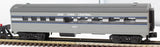 MTH 30-6020 NEW YORK CENTRAL O-27 Streamlined Baggage Car RailKing O Scale Like New