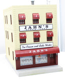 MTH Railking 30-90018 Jahn's Ice Cream 3-Story City Building w/Fire Escape O SCALE Like New