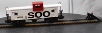 Lionel 6-19720 SOO LINE EXTENDED -VISION CABOOSE O SCALE Used Excellent