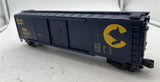 MTH 20-93031 Premier Chessie Double Door 50' Box Car O SCALE Used Excellent