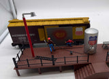 Lionel K-Line 6-21395 Union Pacific UP Operating Car Paint Shop w/Scale Boxcar O SCALE Like New