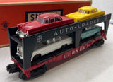 Lionel Postwar 6414 # Evans Auto Loader w/ 4 Automobiles O SCALE Used Excellent Damaged Box