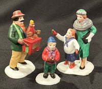 Department 56 5957-9 Organ Grinder figures-- Heritage Village Collection
