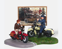 Department 56.59410 Milwaukee or Bust, Harley Davidson--Christmas in the City Series