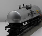 MTH Railking 30-7060C Sunoco Tank Car O SCALE Like New