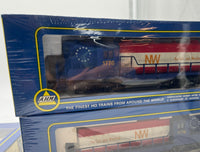 AHM  5012ID Norfolk and Western N&W 1776 BICENTENNIAL GP-18 POWERED & Dummy Diesel Locomotive HO Scale NEW
