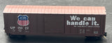 Roundhouse 8125 Union Pacific UP Boxcar Brown WE CAN HANDLE IT N SCALE Like New